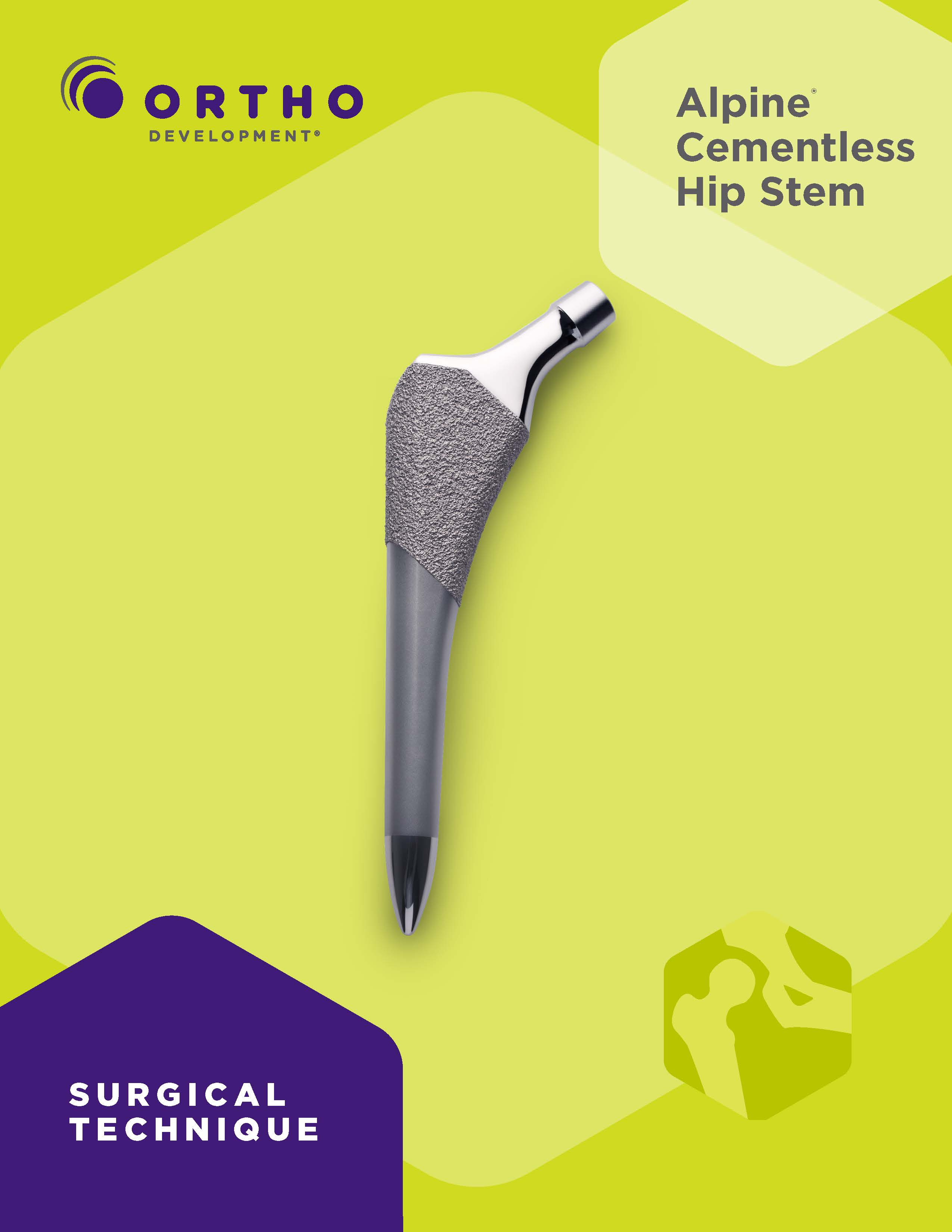 Alpine® Cementless Hip Stem Surgical Techniqe Document Thumbnail