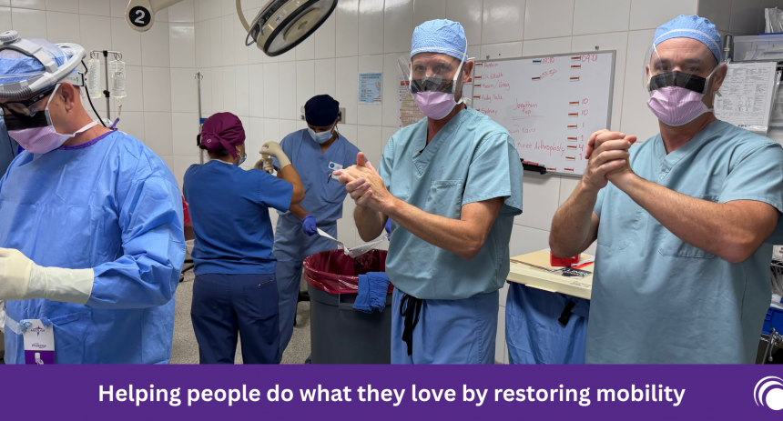 Helping people do what they love by restoring mobility